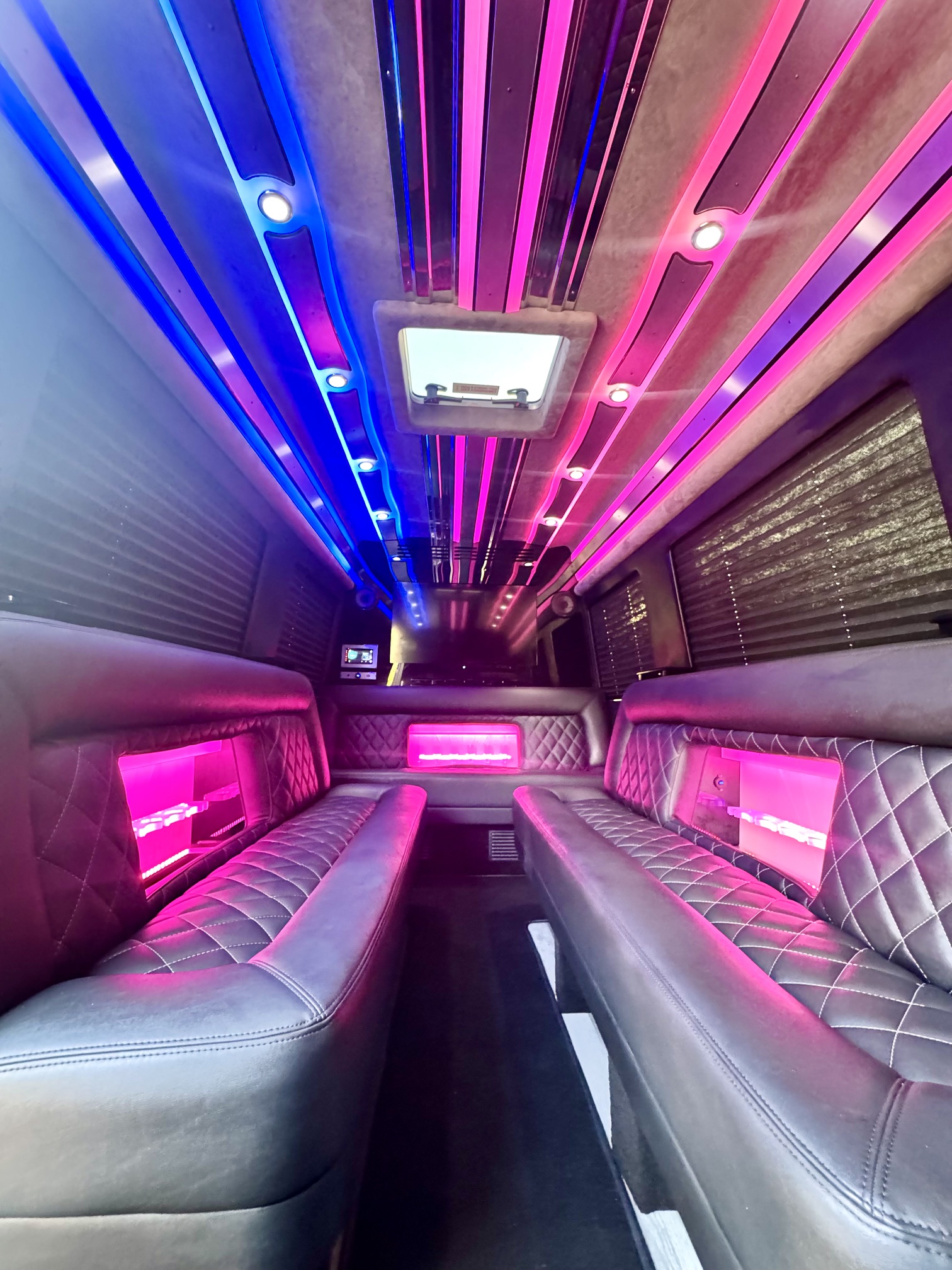 Mercedes Party Bus Interior