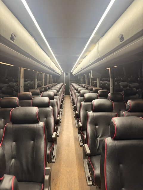 Motor Coach Interior 54 Passengers