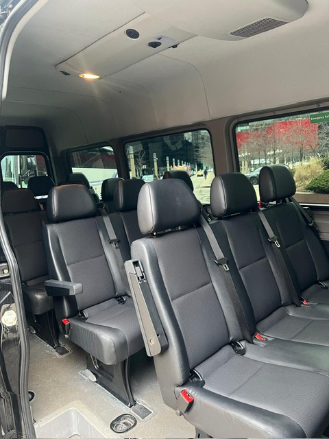 Mercedes Sprinter Interior 13 Passengers